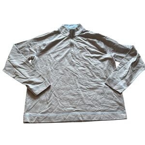 Johnnie-O natural/performance lightweight quarter zip pullover (Size L